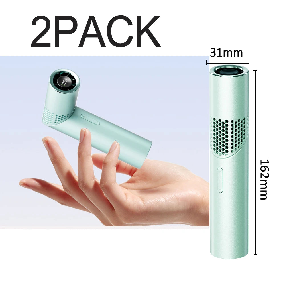 Portable Mini USB Travel Fan Lipstick Fan High-Speed Multifunctional Handheld Neck Hanging Desktop Fans