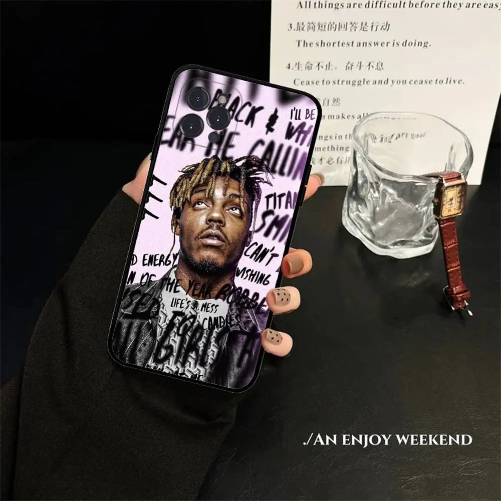 Juice Cool 999 Wrld Phone Case For IPhone 16 17 Air 15 14 13 12 11 Pro Max 16E Plus Fundas