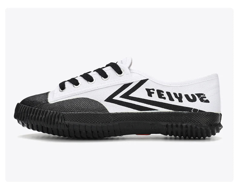DaFu Flying Men's Running Jump Far Athletic Shoes Sports Women's Canvas Couple's Black Shoes Low Top Breathable Rubber Sole