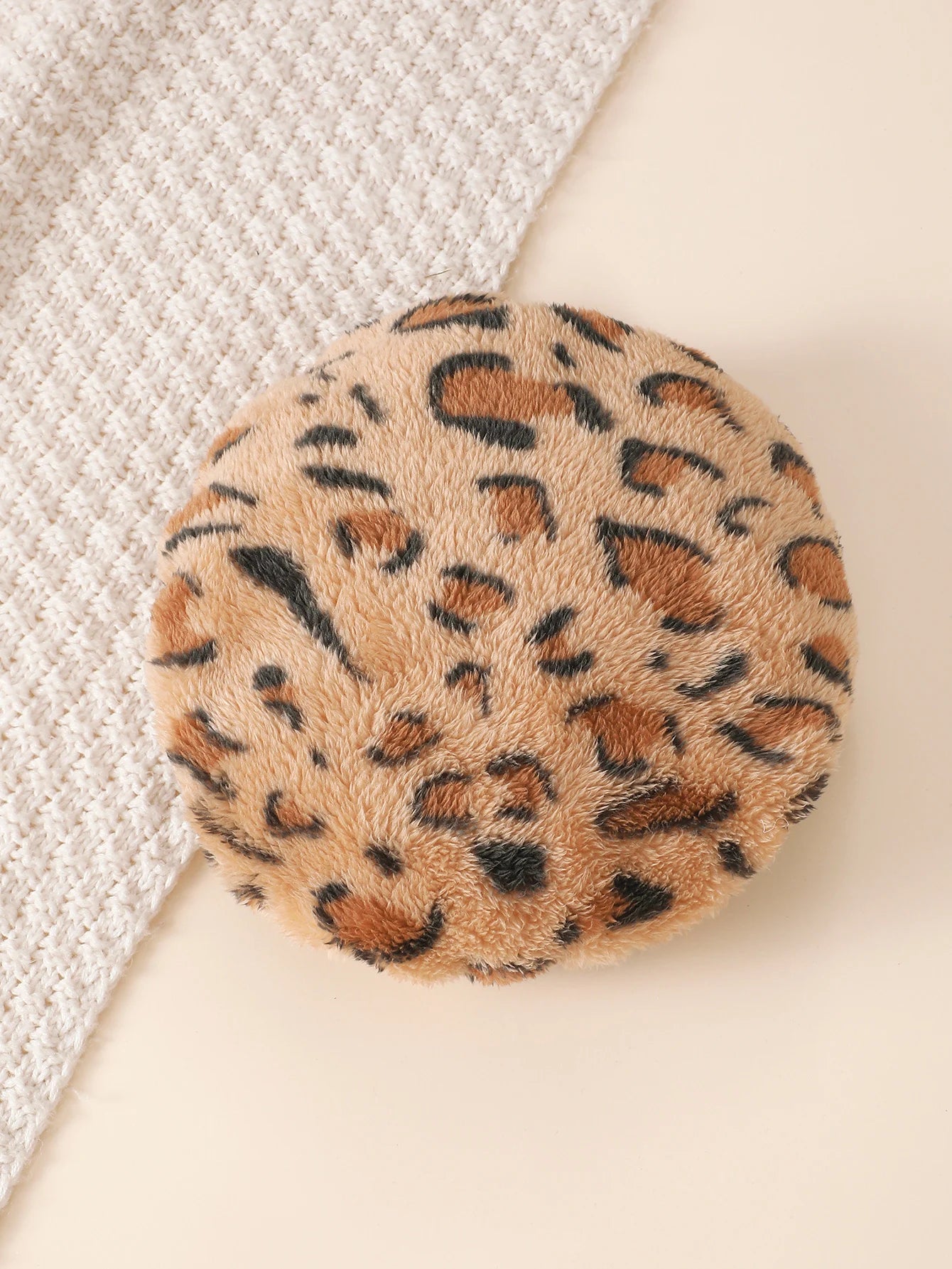 Winter 3PCS Baby Girl Clothes Sets Long Sleeved Plush Cute Top+Leopard Print Skirt+Hat Fashion Outfits for 0-3Years Toddler Girl