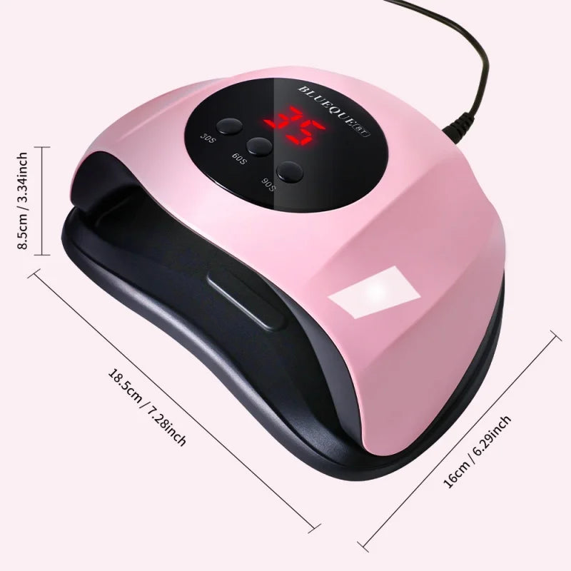 Nail Art Tools Nail Dryer Machine UVLED Nail Lamp Nail Dryer for Nail Gel Polish Curing with Smart Sensor Manicure Pedicure Tool