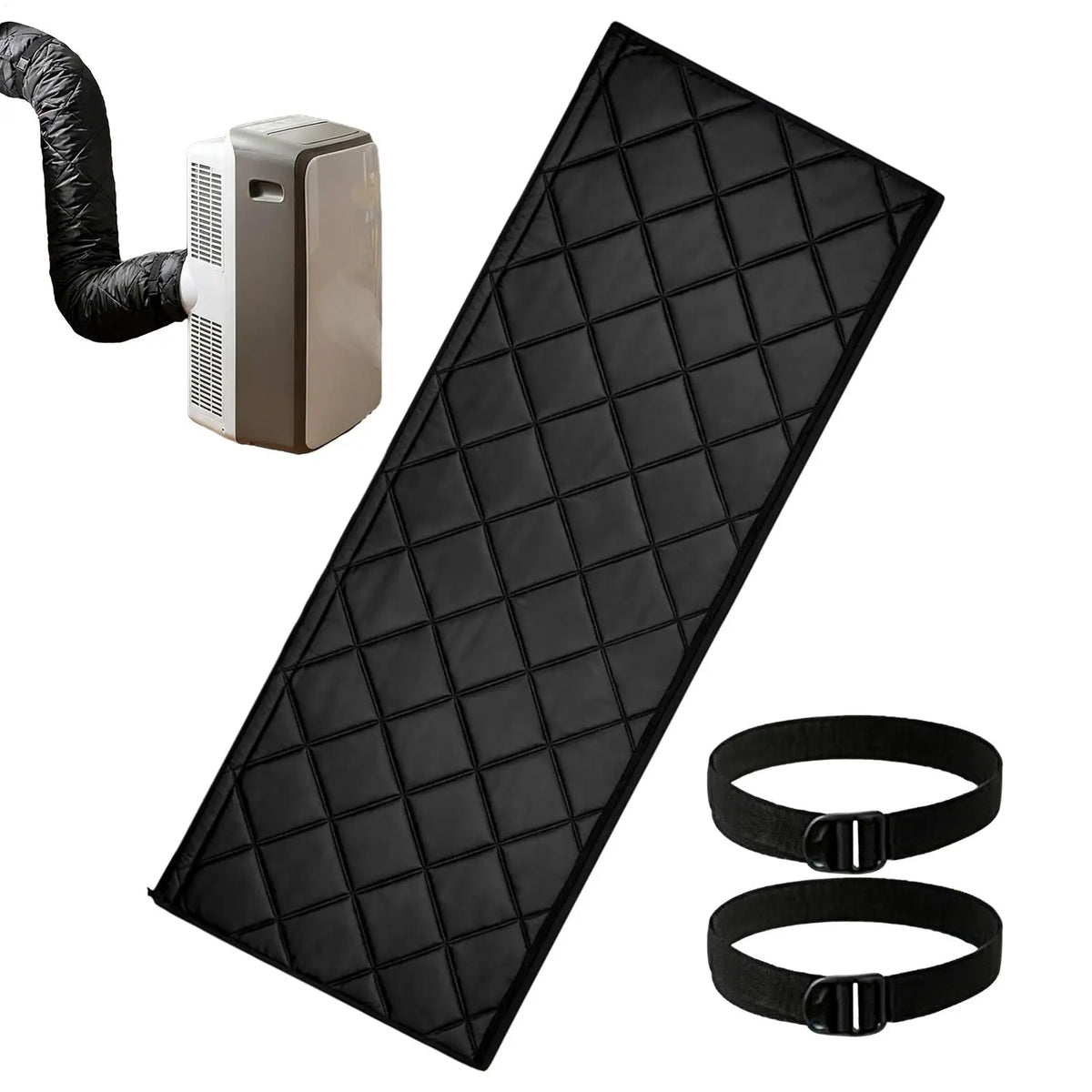 Ac Hose Insulation Sleeve Adjustable Protector Fits 5.8-6 Inch Ac Exhaust Hose Insulation Cover for Living Room Bedroom Home