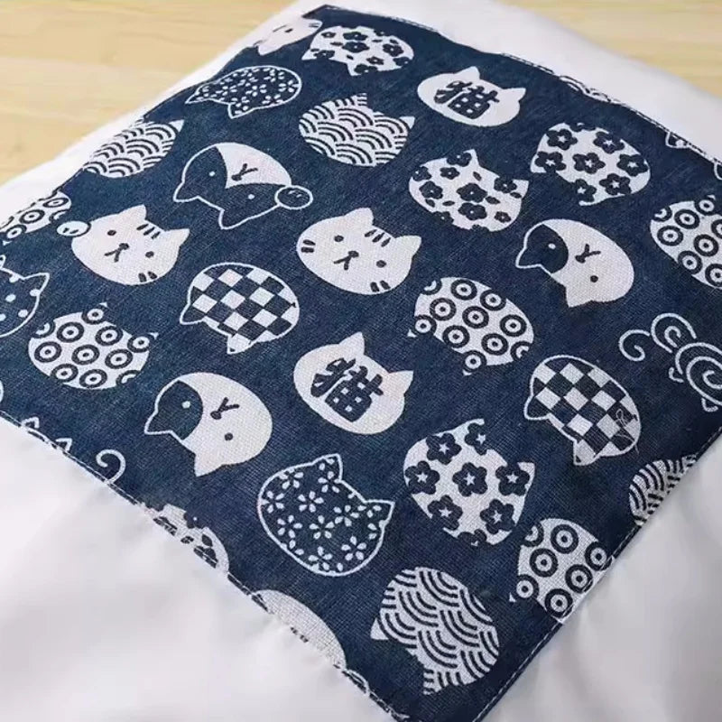 Winter Warm Cat Sleeping Bag Removable Cat Beds Deep Sleep Pet Dog Bed House Cats Nest Cushion with Pillow Cat Supplies