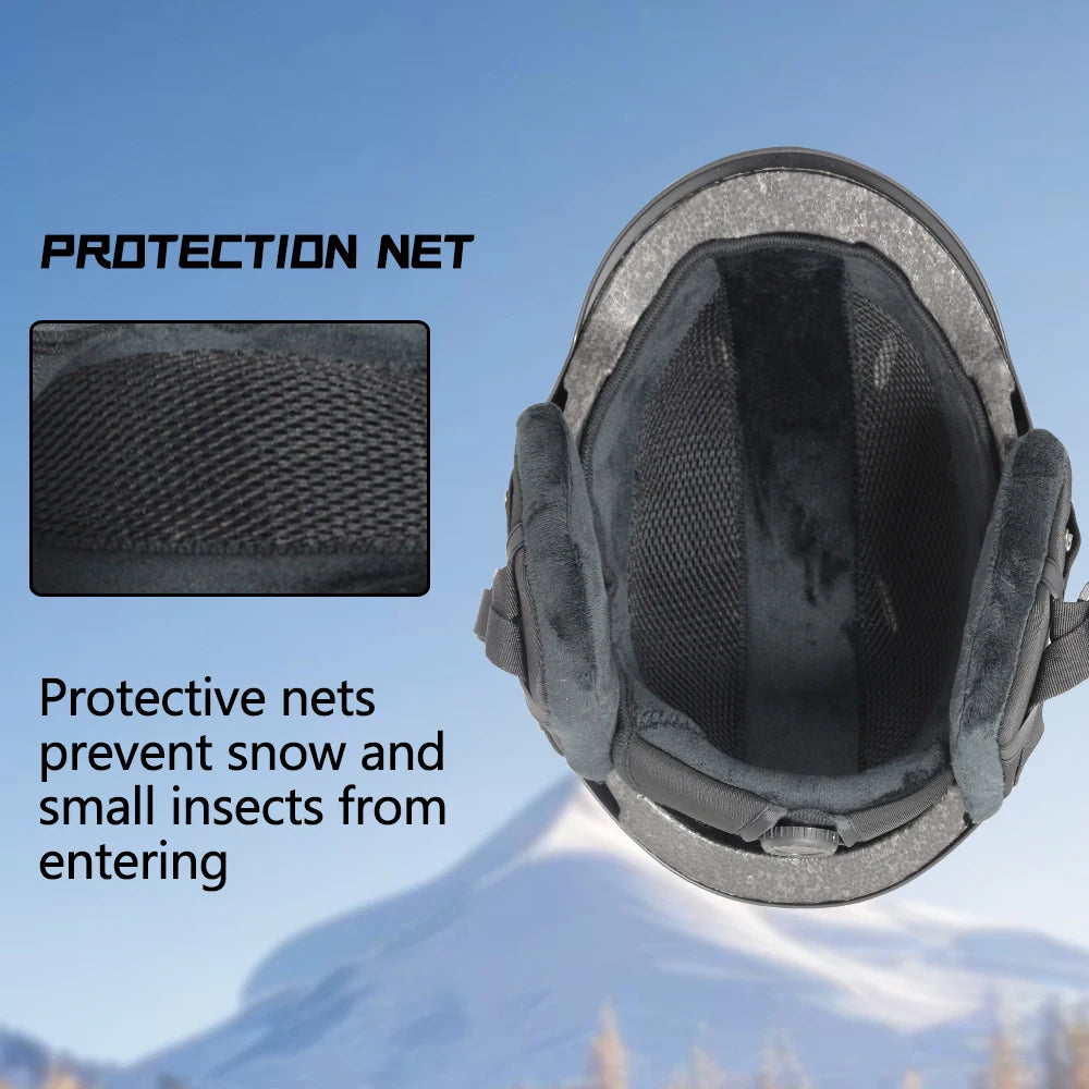 SMITH DRIFT Ski helmet overall molded ABS+PC+EPS high-quality ski helmet, outdoor sports, snowboard and skateboard safety helmet