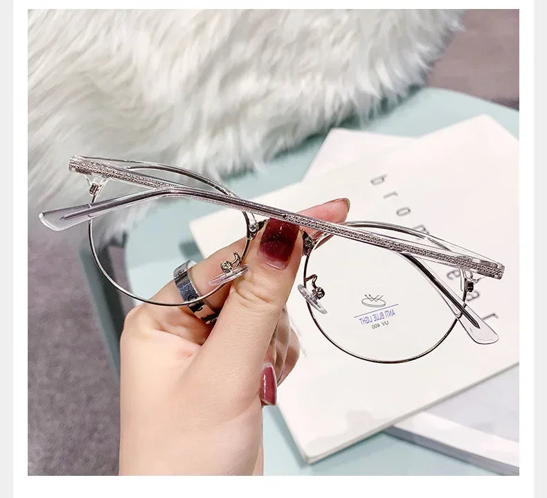 Progressive Multifocal Glasses Near and Far Reading Glasses Intelligent Progressive Multifocal Lenses Cat Eye Glasses Women