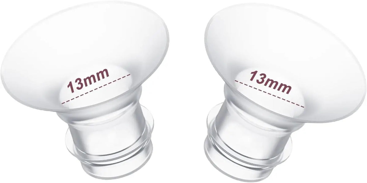 Flange Inserts Compatible with Medela/Spectra/Elvie/Momcozy/XIMYER/YOUHA 24mm Shields/Flanges,Reduce 24mm to Other Size