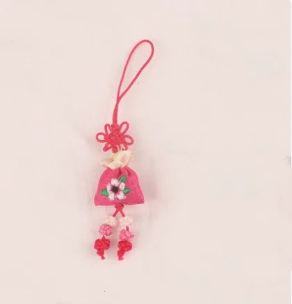 10 Pcs Y2K Bag Charms - Cute Embroidered Butterfly, Fish & Flower Pendants for Keychain, Phone Case Lanyard, Purse Accessory
