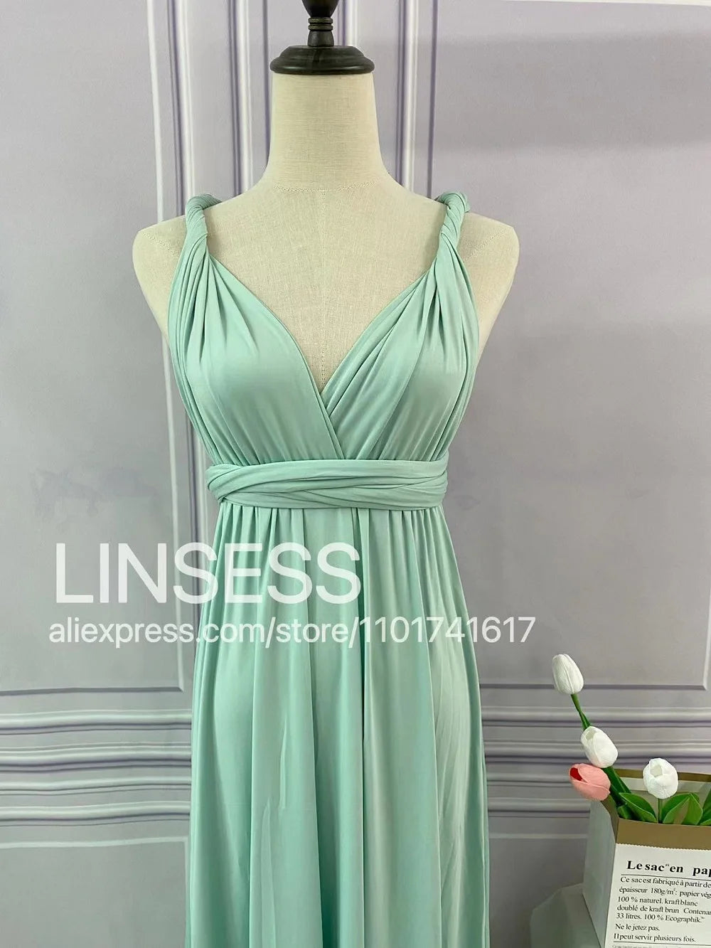 Multiway Maxi Dress Bridesmaid Dress Infinity Cocktail Dress Floor Length Bridesmaid Dress Maxi Dress for Bridesmaid Gifts