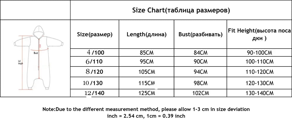 4 6 8 10 12 Years Girls Black Cat Jumpsuits Unicorn Pajamas Kigurumi Toddler Kids Hooded Flannel Home Wear Children Onesie
