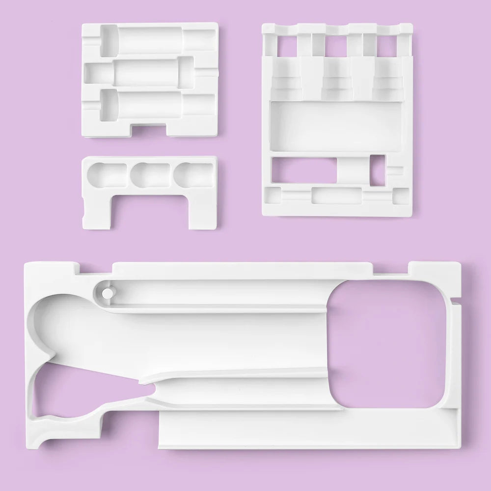 4pcs/Set Tools Storage Inserts Compatible with Cricut Maker 3&Maker Weeding Tool Kit Tray Blades Housing Tip Accessorie Organize
