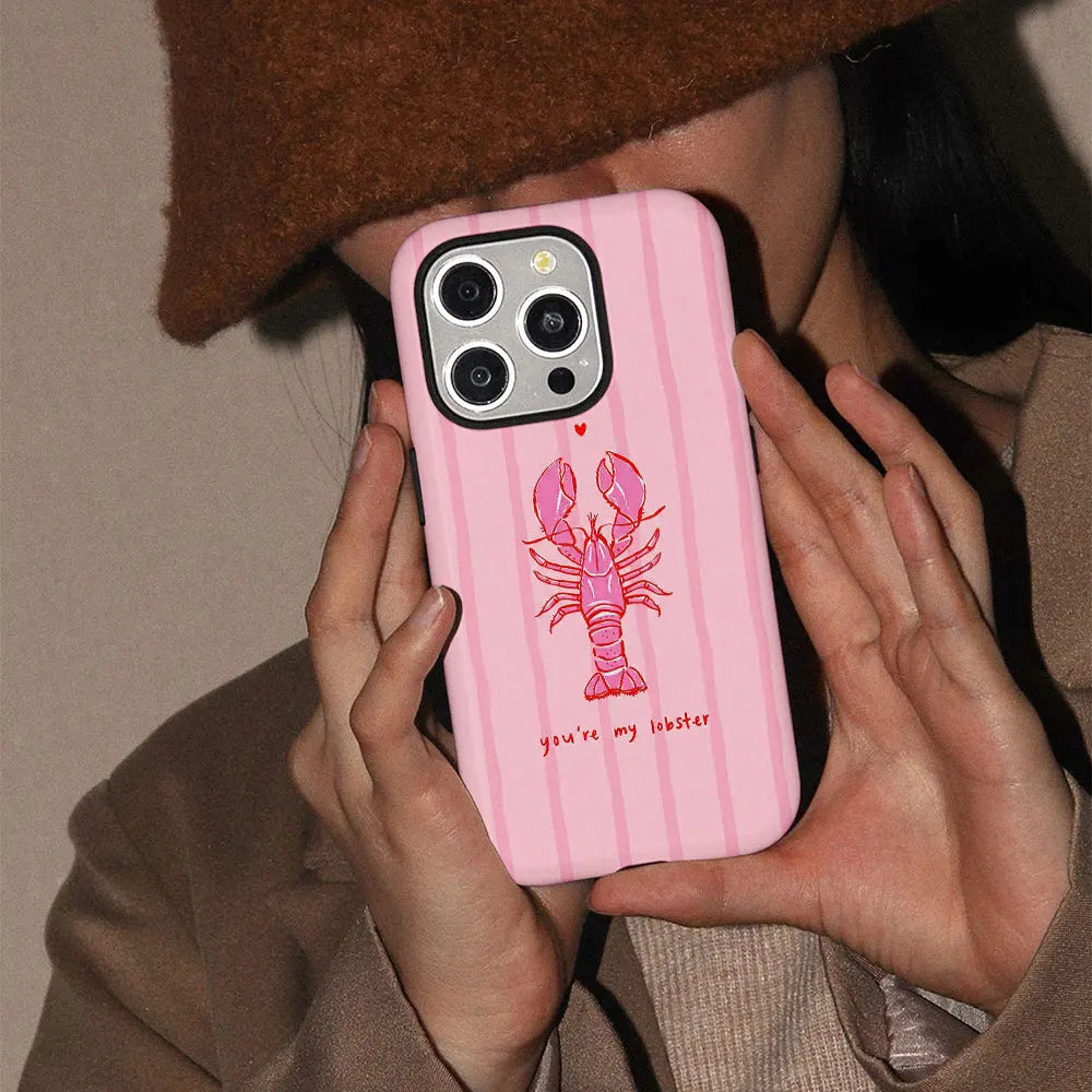 Ins Design Line Animal Patterns Phone Case for iPhone 17 16e 16 15 14 13 12 11 8 Air Pro Max Plus Luxury Double-layer Back Cover