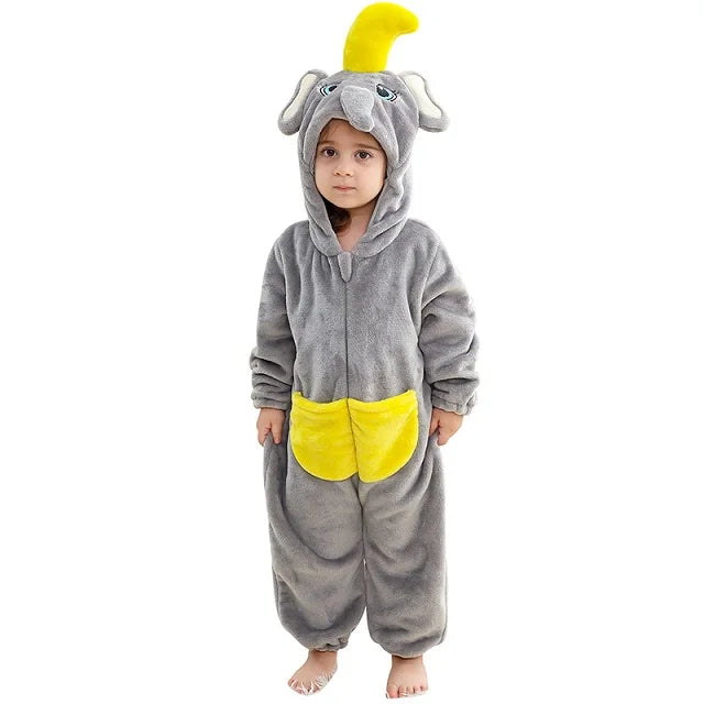 MICHLEY Halloween Lion Baby Rompers Clothes Hooded Flannel Cosplay Toddler Infant Pajamas Bodysuit Jumpsuit Costume For Kids Boy