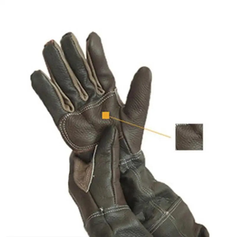 New Pet Gloves Leather Antigrasping Anti Bite Protective Gloves For Cat Dog Gardening Work Gloves Pets Training Feeding Gloves