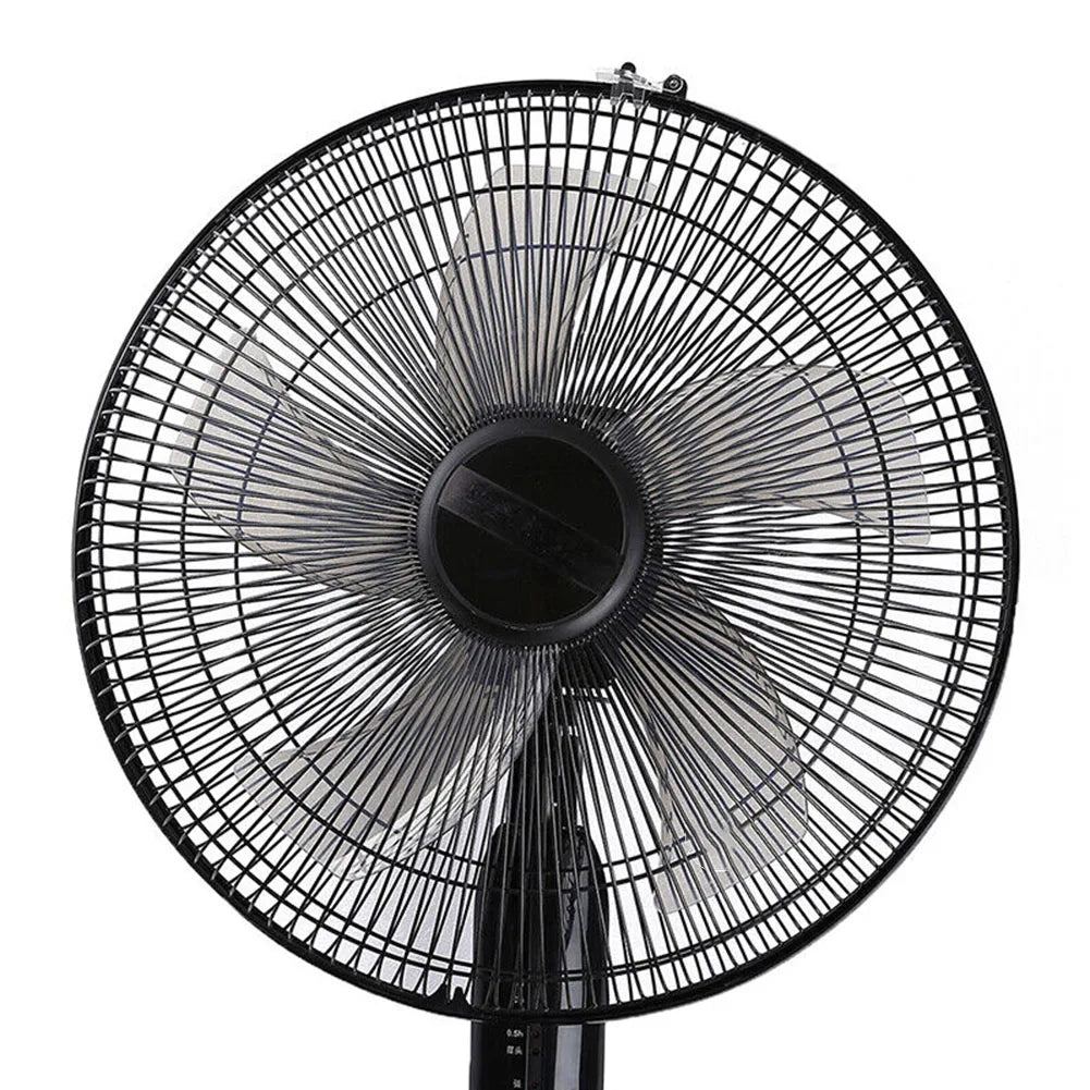 Replacement Fan Blade for 16 Inch Household Stand or Desk Fans 5 Leaves Plastic Blade with Nut Cover Offering Use