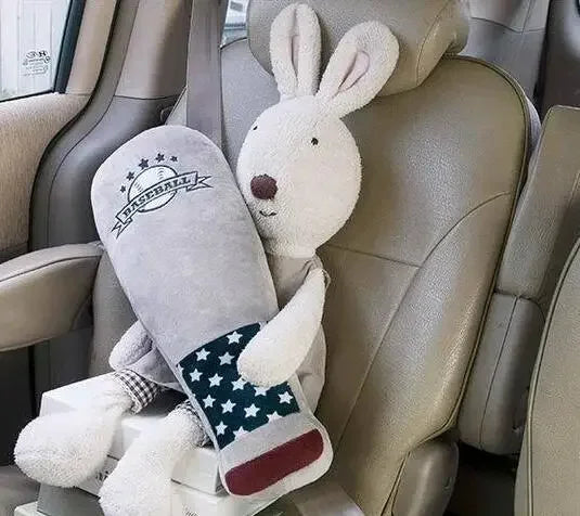 Cute Children Cartoon Car Seat Belt Pillow Neck Pillow Car Seat Belt Shoulder Pads Seatbelt Cover Kids Cartoon Neck Protector