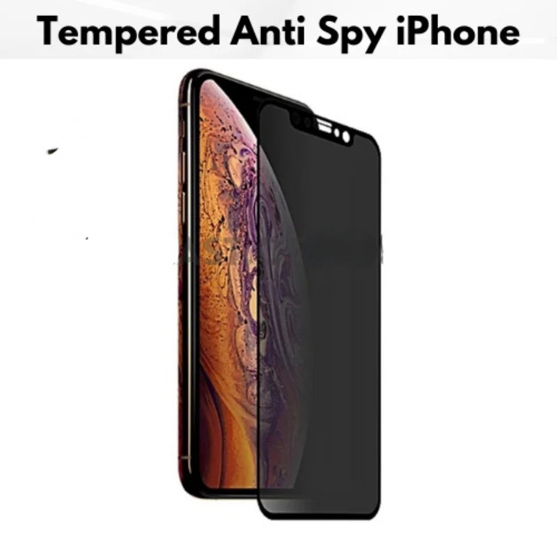 3PACKS Anti Spy Tempered Glass iPhone Antispy Anti Scratch Privacy Screen Guard for iPhone 7 8 X XR XS XS Max 11 12 13 14Pro Max