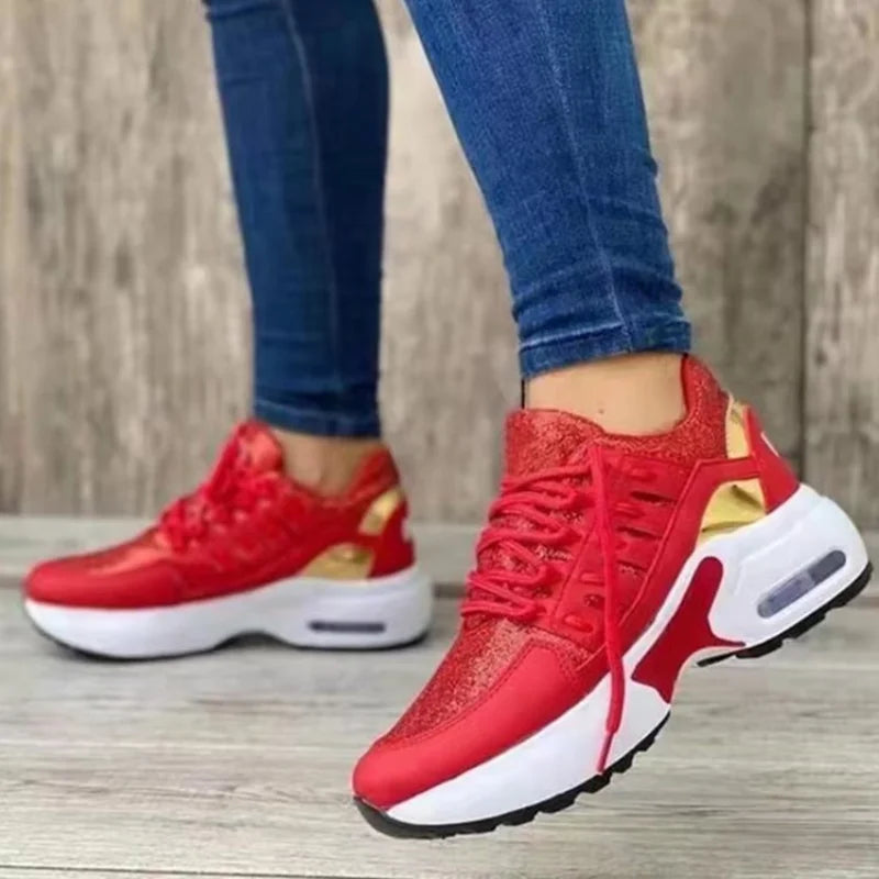 2023 Women's Casual Sneakers Women Running Shoes Fashion Platform Tennis Shoes Summer Breathable All-match Women Shoes кроссовки