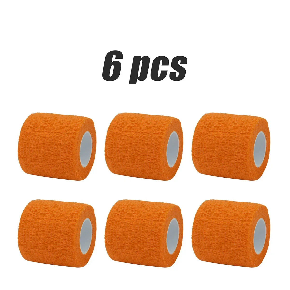 6/12/24pcs Self Adhesive Bandage Wrap, Cohesive Bandage Wrap for Sport & Athletic, Breathable Vet Wrap for Wounds