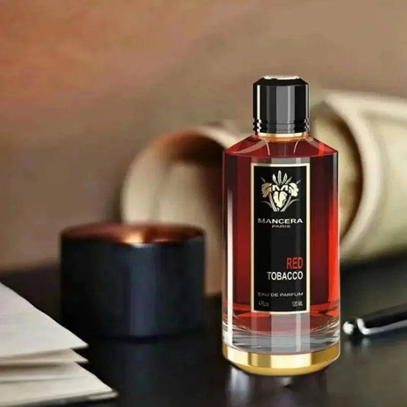 Mancera Tobacco Fragrance for Men 120ml Eau de Parfum Strong Long Lasting Perfume with Oud & Amber Luxury Woody Spicy Scent