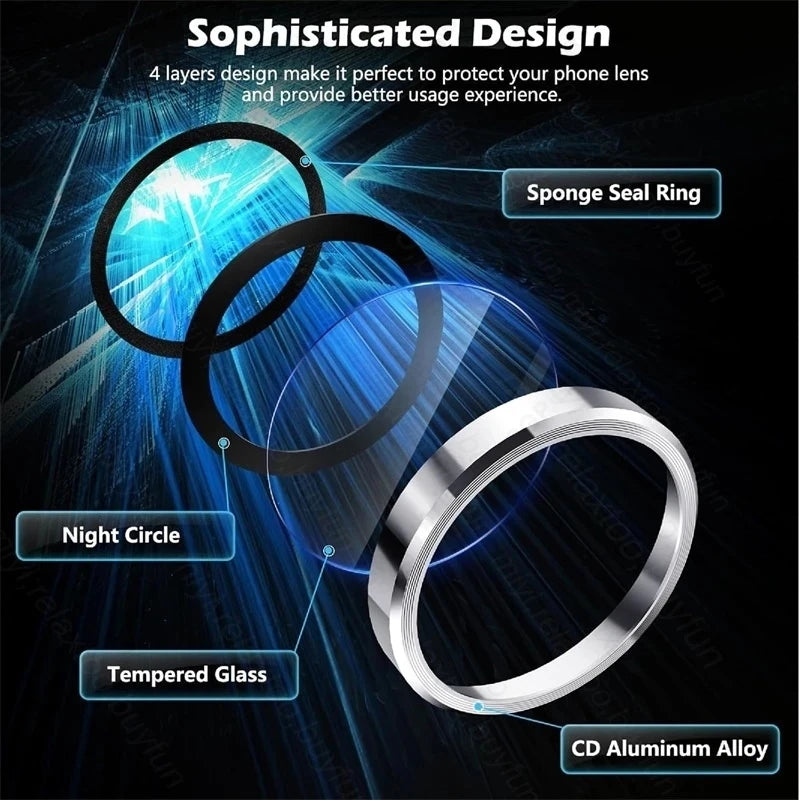 For Xiaomi Poco F8 Ultra 5G Metal Ring+Tempered Glass Camera Lens Protector Cap Cover PocoF8Ultra PocoF8Pro Poko Little F 8 Pro