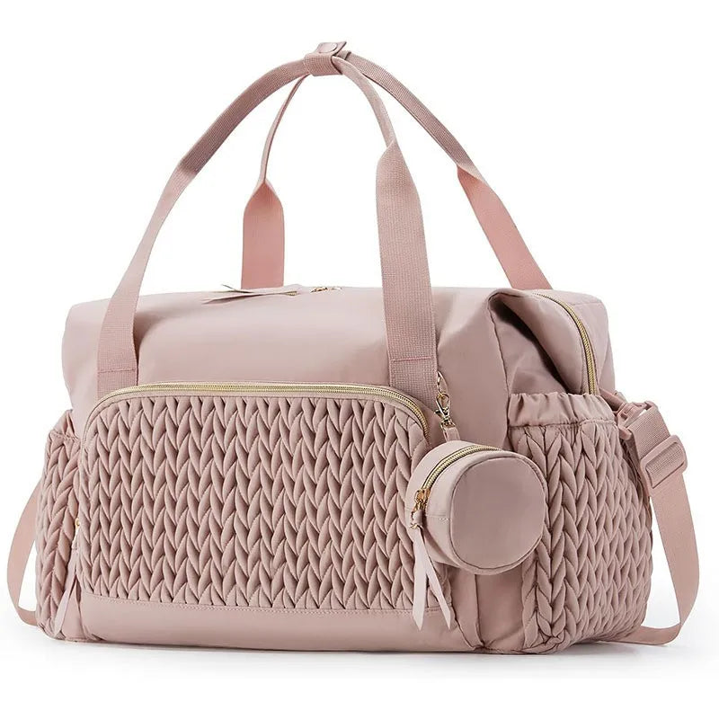 New Mommy Diaper Bag Large Capacity Organizer For Baby Diapersr Stroller Hanging Bags Maternity Women Fashion Tote Lightweight