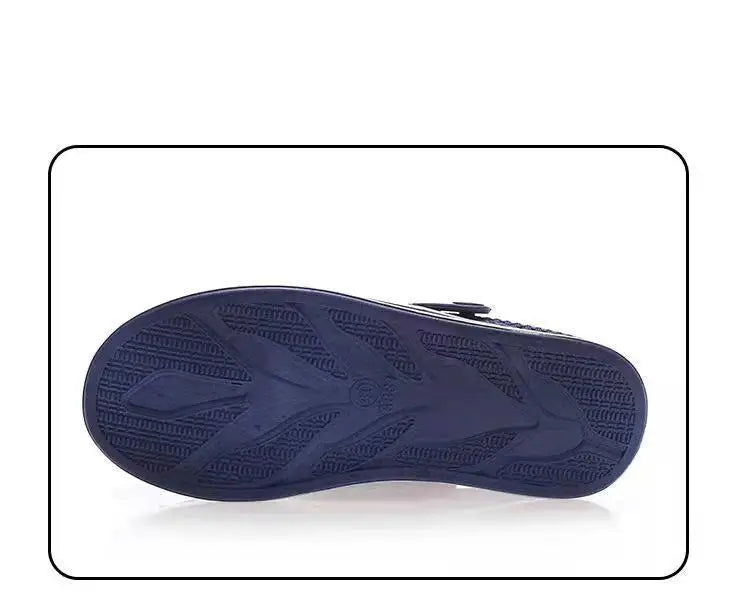 39-44 Mens Mules Clogs Summer Sandals Male Slippers Soft Bottom Beach Shoes Slip-On Zapatos Breathable Non-Slip Hollow Footwear