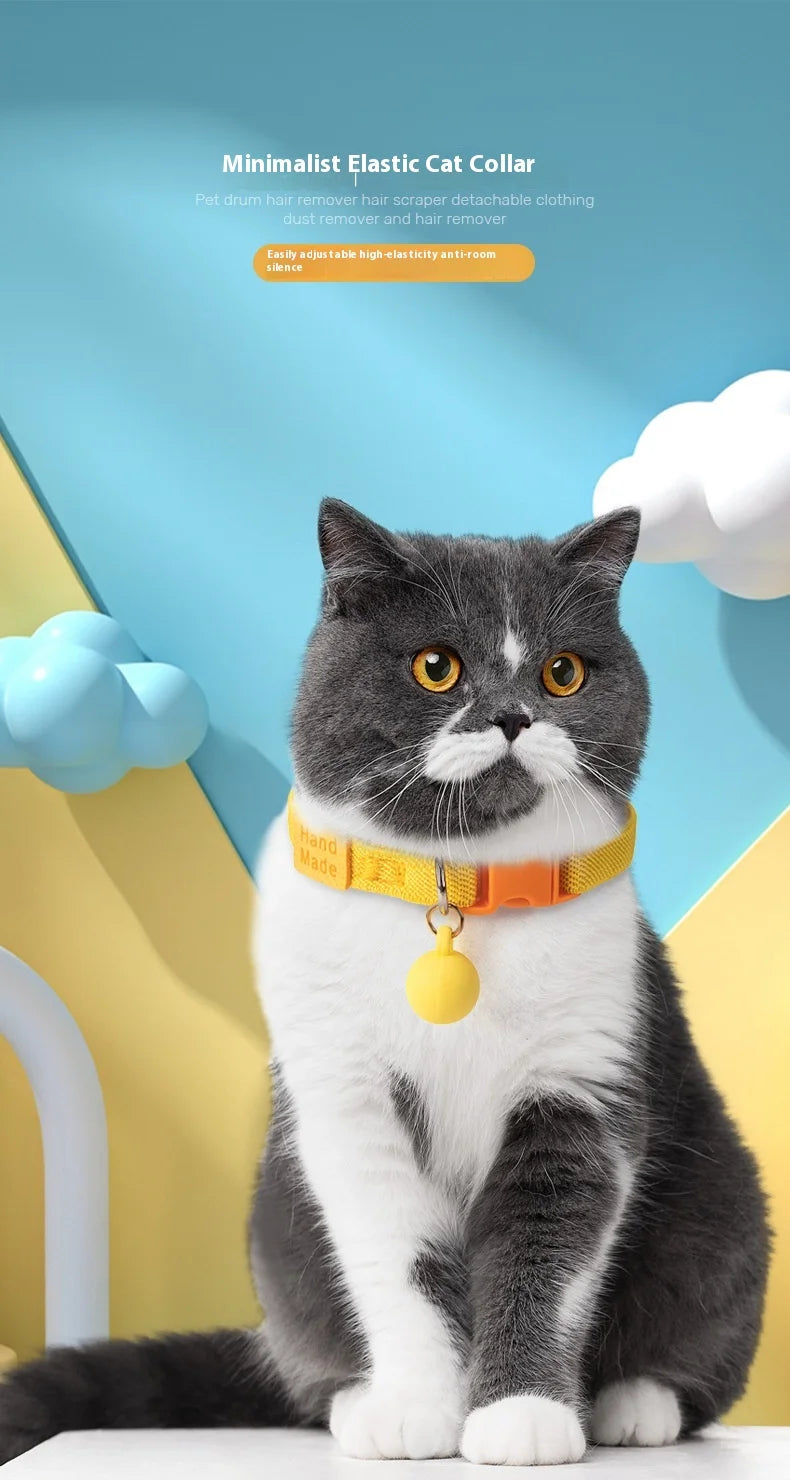 Pet Collar High Elastic Adjustable Puppy and Cat Collar Decorative Cat Necklace
