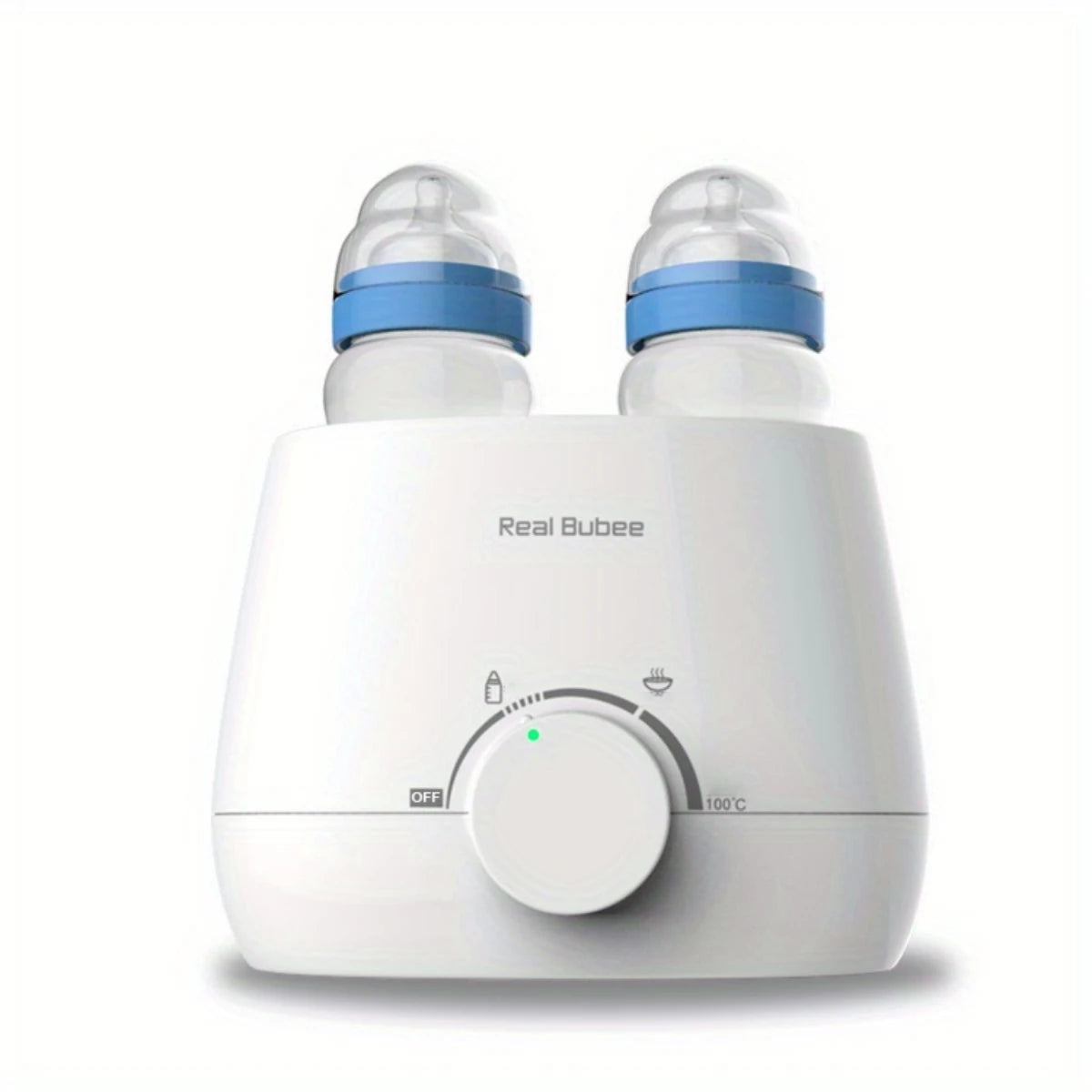 1pc Milk Warmer Liquid Thermostat, Double Bottle Warmer And Heater, Bottle Insulator，110V US plug