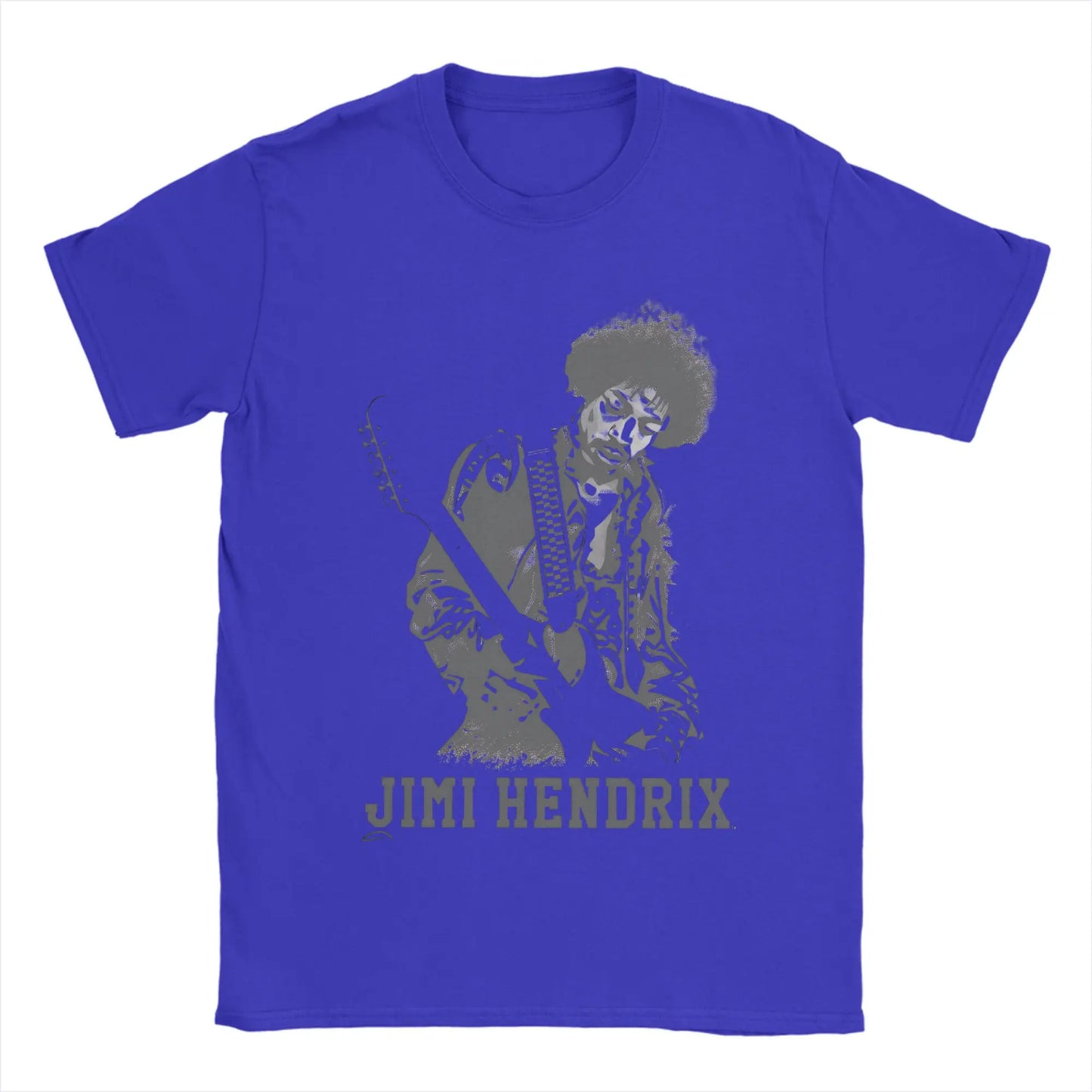 Jimi Hendrix Cotton T-Shirt For Man Summer  Classic T Shirts Breathable Novelty Tee Shirt Big Size Casual Clothing