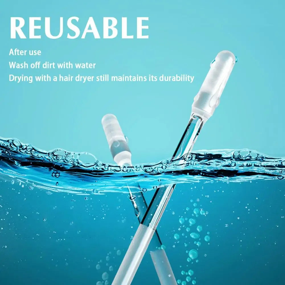 Reusable Silicone Earwax Remover Soft Sticky Ear Picks Disposable Adhesive Gentle Ear Cleaner Safe for Kids Adults