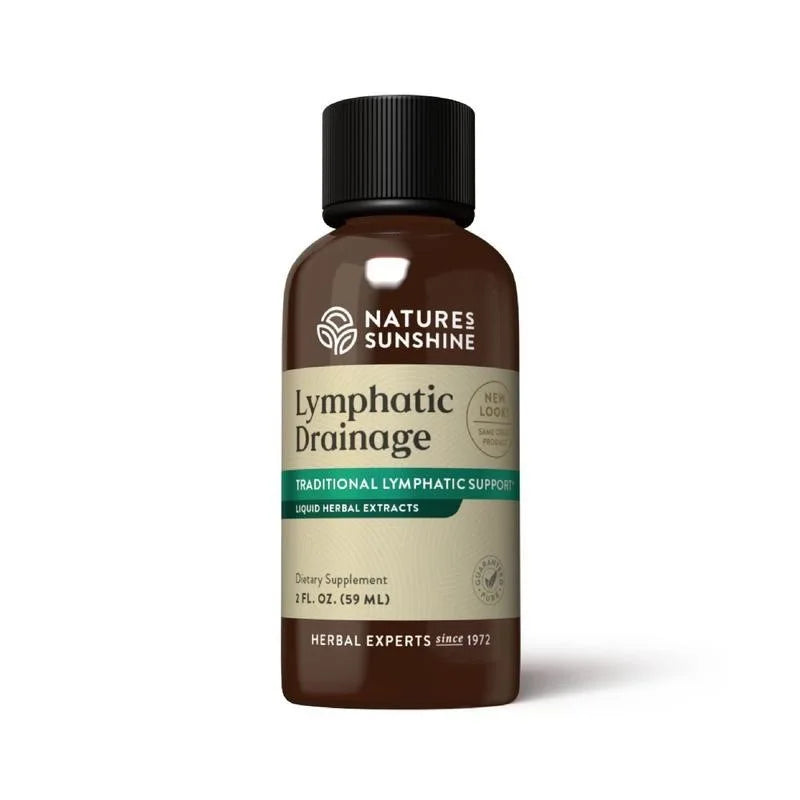 59 ML Lymphatic Drainage Supplement - Support Liquid Herbal Extracts Immune Support, Cleanse & Detox