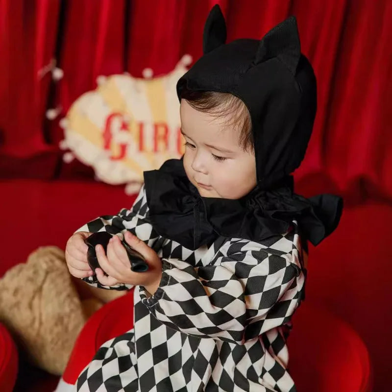 Halloween Baby Boy Clothes Baby Outfit Role Play Playing Cards Infant Party Dress Costume Cosplay Performance Boys Girls Onesie