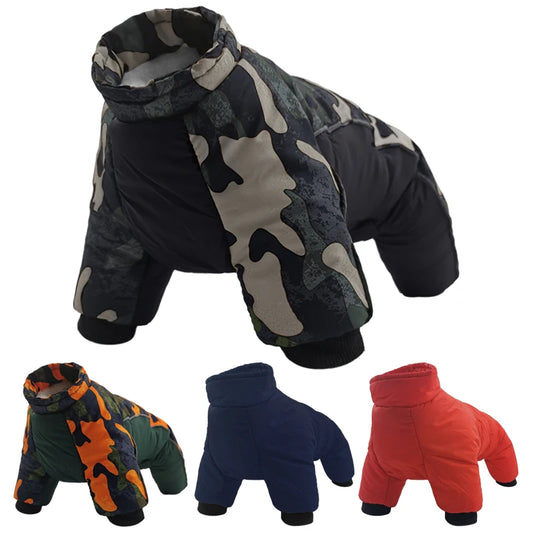 Winter Dog Clothes Thicken Warm Puppy Pet Coat Reflective Dogs Jacket Chihuahua Bulldog Clothing Clothes For Small Medium Dogs
