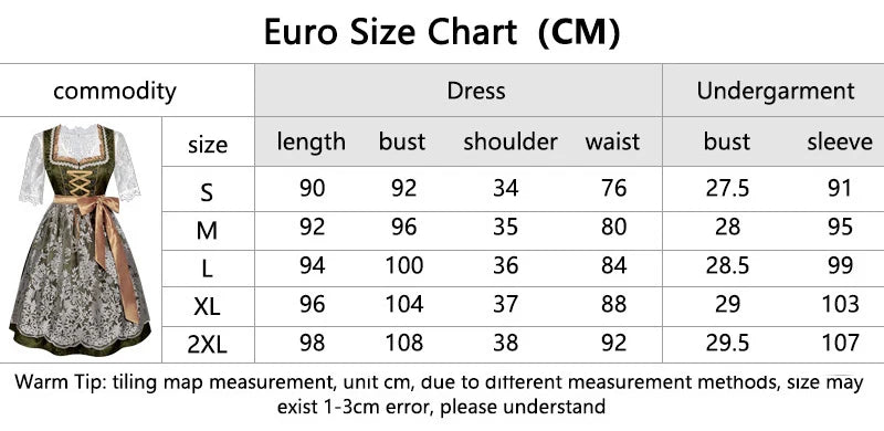 Halloween Carnival Cosplay Costume German Oktoberfest Maid Dress Woman Bavarian Traditional Embroidery Outfits Performance Girl