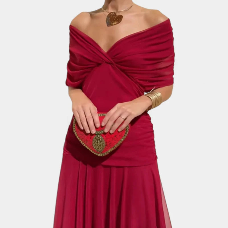 Summer Women Short Sleeve V Neck Sexy Dress, Holiday Female Elegant Fashion Party Dress, 2025 Patchwork Casual Ladies Maxi Dress