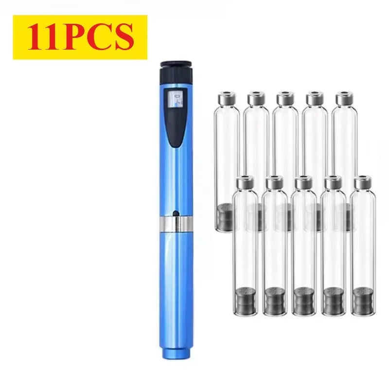 2026 Reusable  Metal Pen Adjustable Dose 3ml Aesthetic Durable Precise Lifting Filling Lacrimal Groove Pattern for Home Use