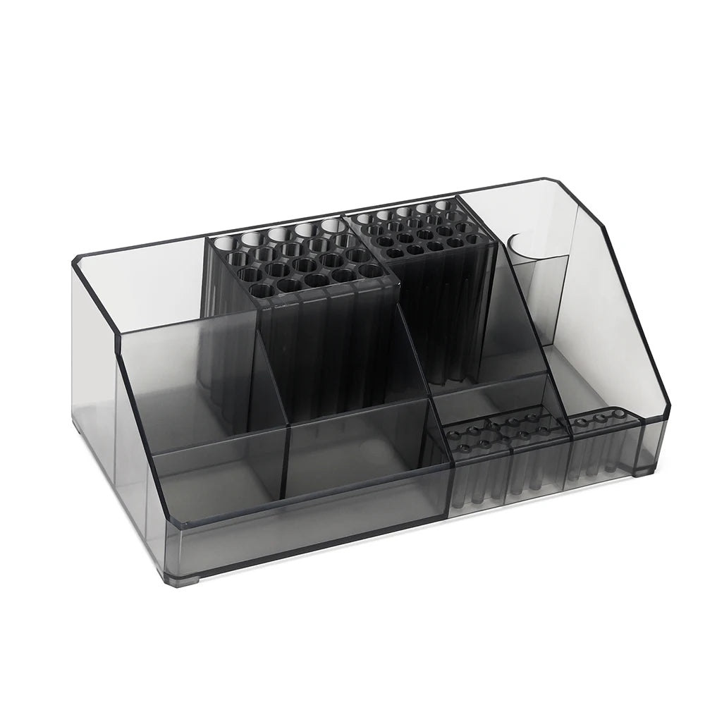 Acrylic Storage Rack Nail Art Tools Organizer Nail Salon Display Rack Large Capacity Storage Box Gel Polish Cosmetic Drawer