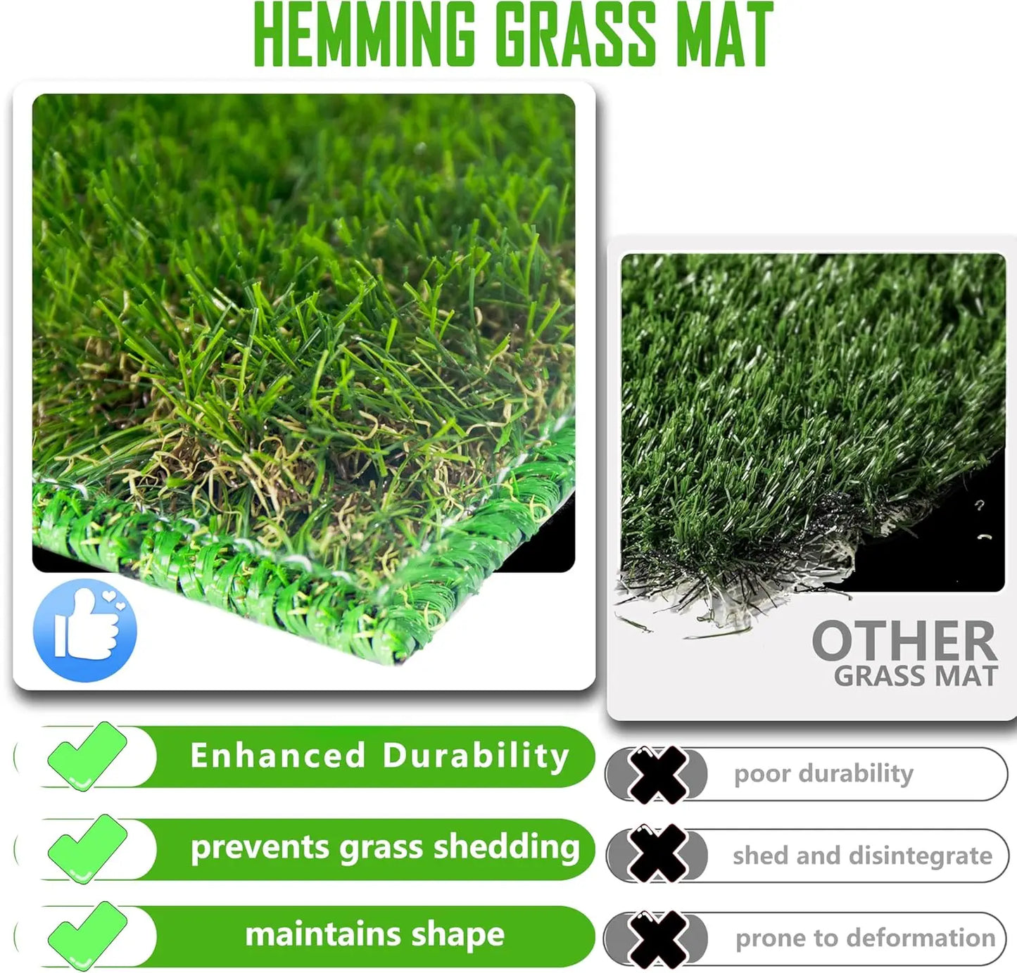 Simulation Lawn Dog Toilet Training Mat Washable Pet Urine Mat Dog Toilet Replacement Pad Eco-Friendly Non-Slip Pet  Accessory