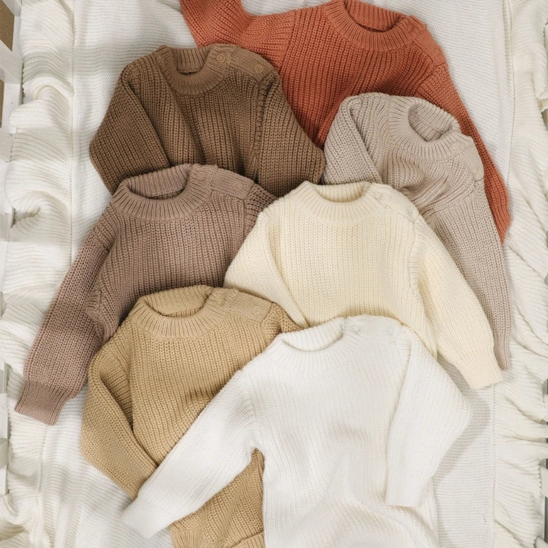 Cosy Infant Knitwear Soft & Comfortable Baby Jumpsuit Set with Matching Bonnet Hat and Booties Socks for Daily Comfort