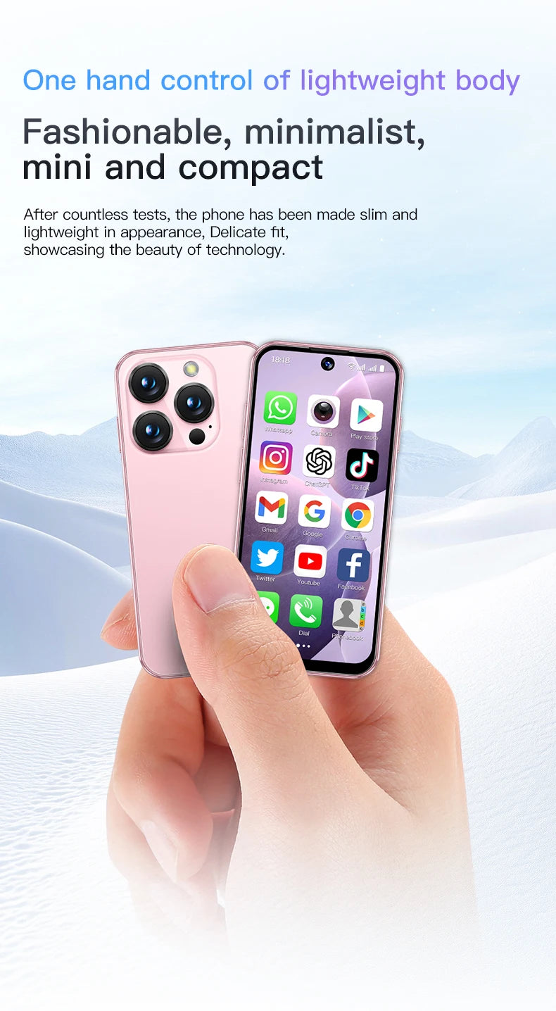 SOYES XS19 3G Smartphone 3.88inches MTK 2GB RAM 16GB ROM 5MP Camera Dual SIM Card Type-C Android Cellphone Face Unlock