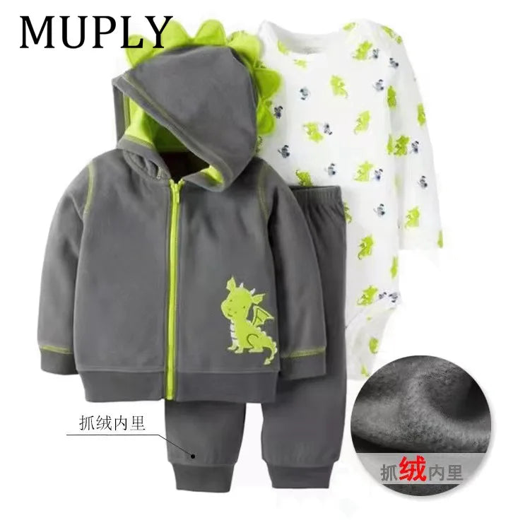 3-piece Suit Summer Baby Clothes Sets Baby Short Sleeve Shorts Cover Clothes Cute Girls Bebe Children Cotton 100% Clothing 6-24M