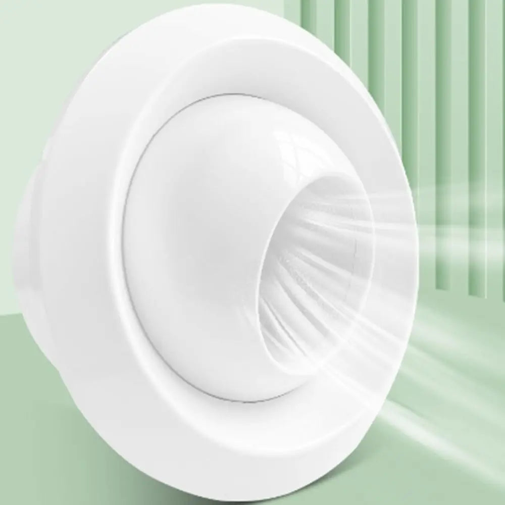 ABS Air Conditioning Exhaust Vents Adjustable Round Ventilation Nozzles 75/100/150/200mm Circular Jet Vents