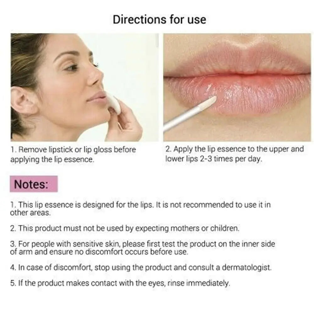 Instant Volumising Lip Plumper Oil Extreme Enhancer Lip Gloss Serum Increase Elasticity Moisturize Nourish Lip Care Cosmetics