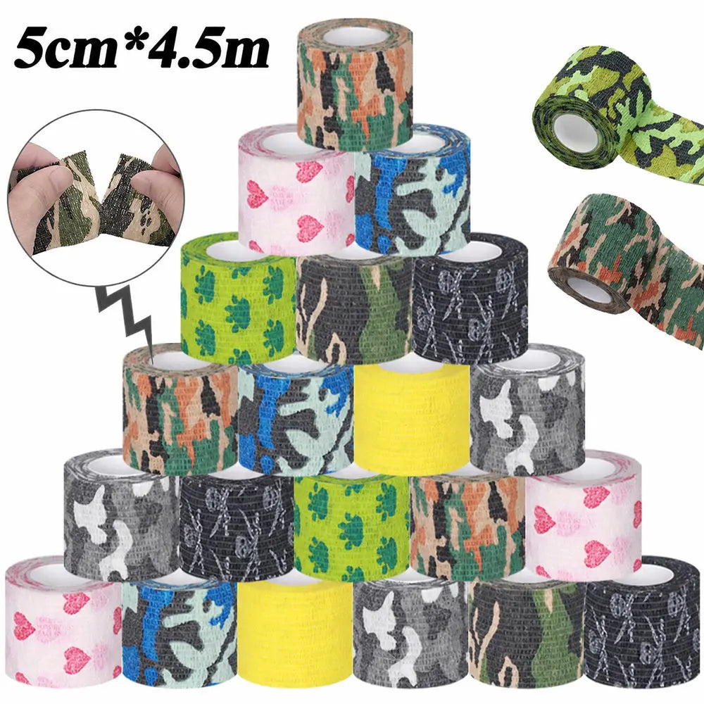 12/3PCS Waterproof Tattoo Grip Tape Covers Self Adhesive Tattoo Grip Bandage Tattoo Machine Grip Covers Tattoo Accessories