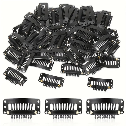 Wig clips, hairpins, wig pieces, water drop cards, fixed hairpins, invisible bangs, hairpins, 30 pieces, pack one