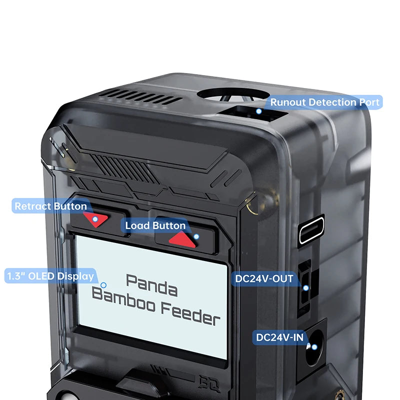 BIGTREETECH PANDA BAMBOO FEEDER for Bambu lab PXA FDM 3D Printers Accessories Filament Poop Recycler For 3D Printer Tool Storage