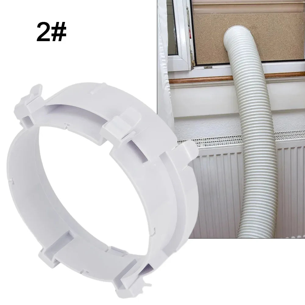 15cm Exhaust Duct Pipe Adapter Hose Interface Connector Mobile Air Conditioner 15cm Window Seal Air Vent Connector