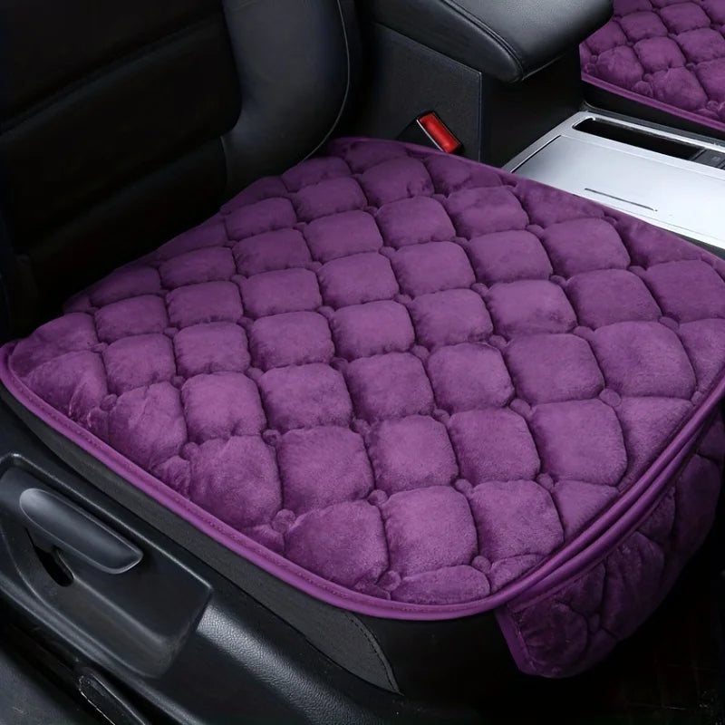 3pcs/set Pet Car Seat Covers With Pet Hair Remover, Car Seat Cushion Warm Seat Cushion Pad For Dogs
