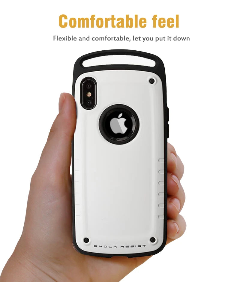 Root go Hybrid Shockproof Case For iPhone 13 12 Pro Max Heavy Duty Armor Case For iPhone 11 X XS Max XR 8 7 Plus Silicone Cover