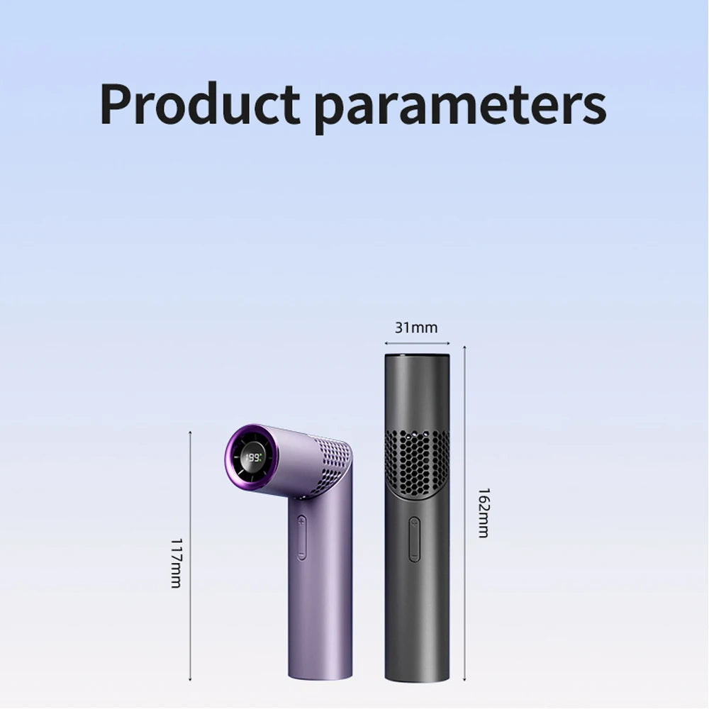 Portable Mini USB Travel Fan Lipstick Fan High-Speed Multifunctional Handheld Neck Hanging Desktop Fans
